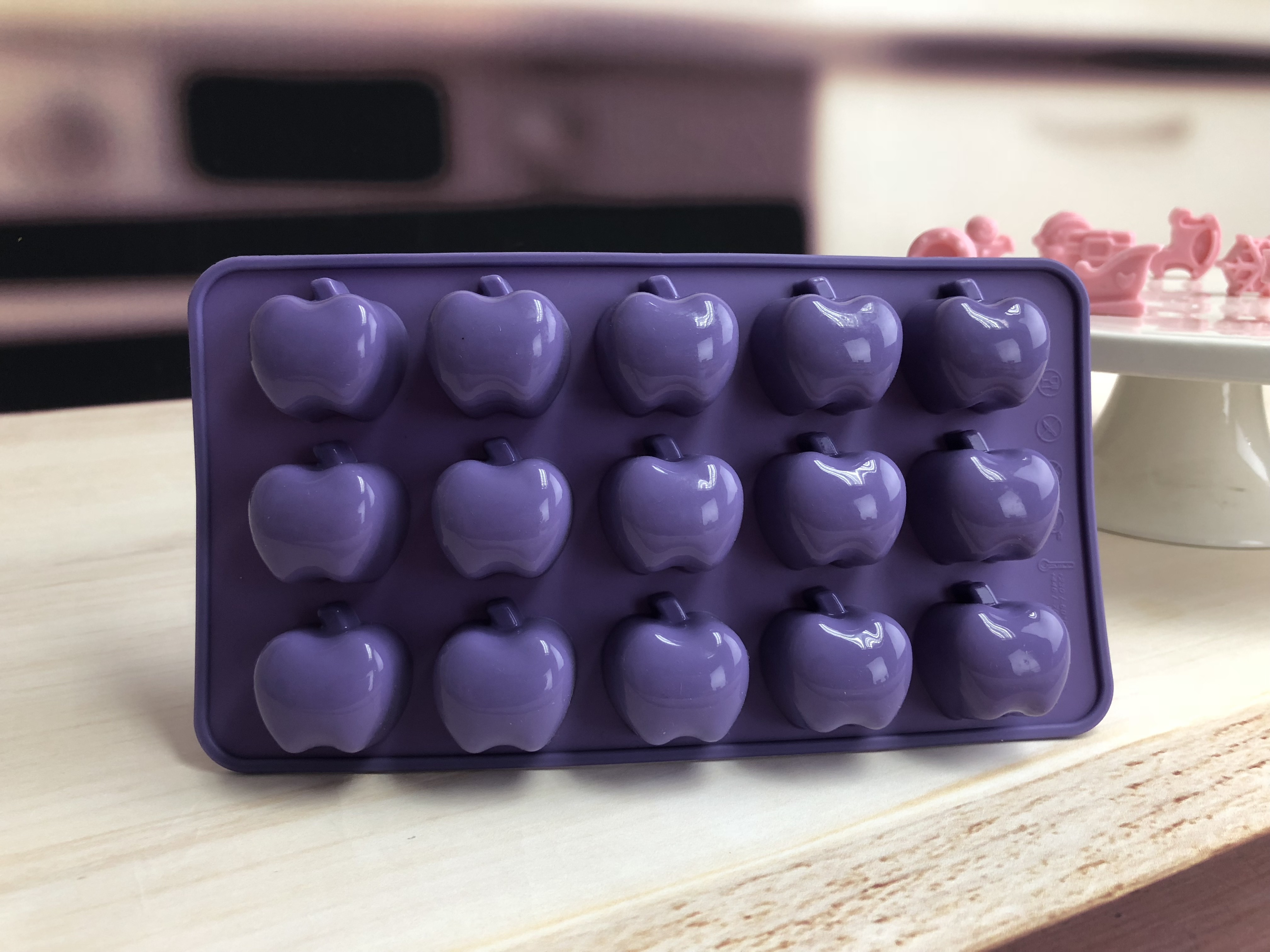 silicone chocolate mould | IC013 Applce chocolate mould