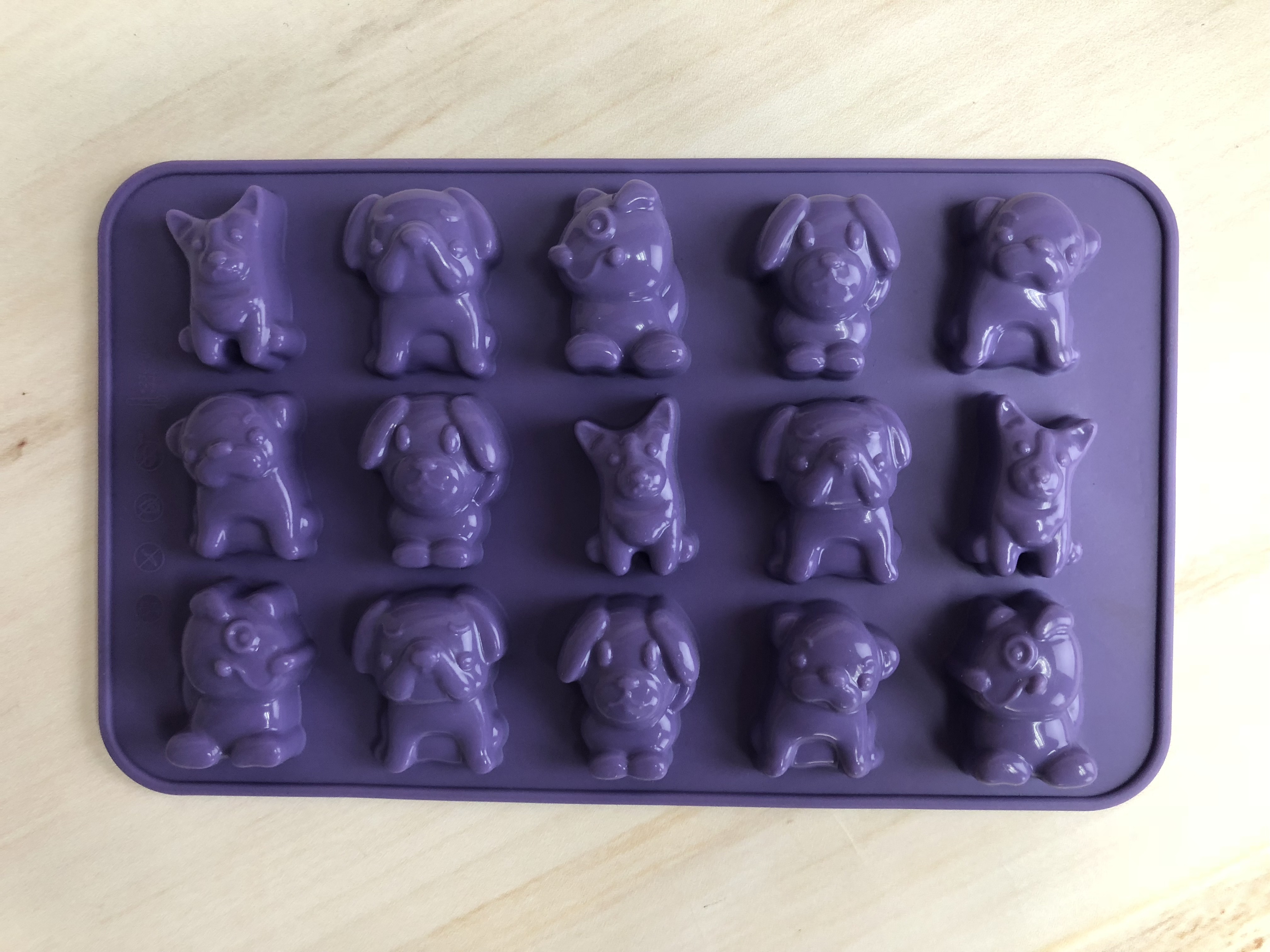 silicone chocolate mould | IC021 Baby Elephant Tray
