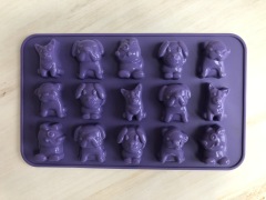 قالب شوكولاتة سيليكون | صينية فيل صغير IC021