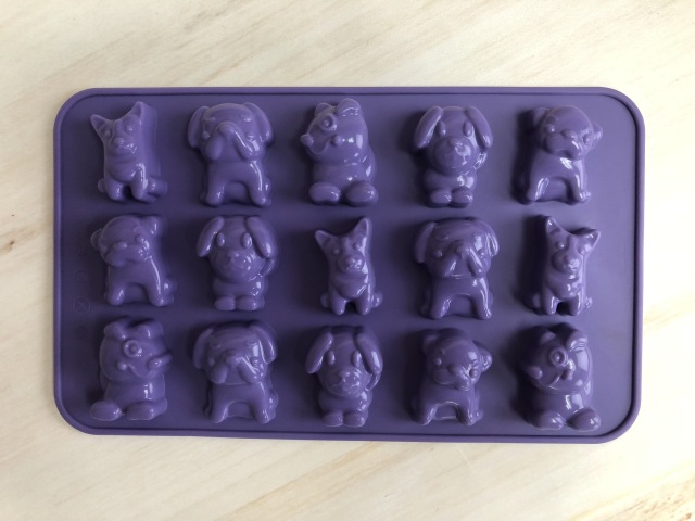 قالب شوكولاتة سيليكون | صينية فيل صغير IC021