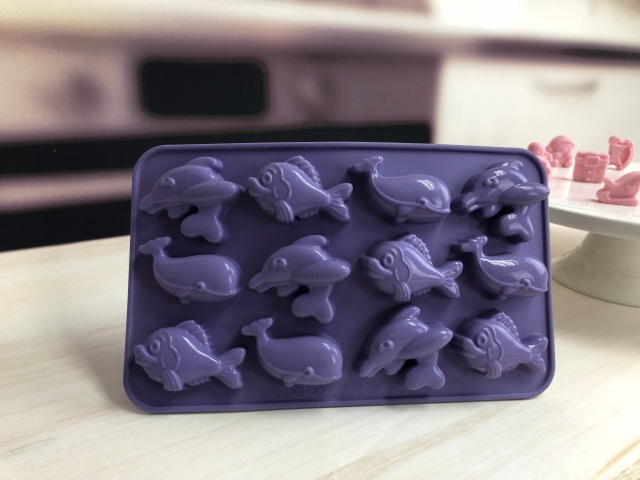 silicone ice tray | IC028 Fish ice tray/chocolate mould