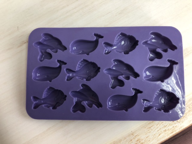 silicone ice tray | IC028 Fish ice tray/chocolate mould