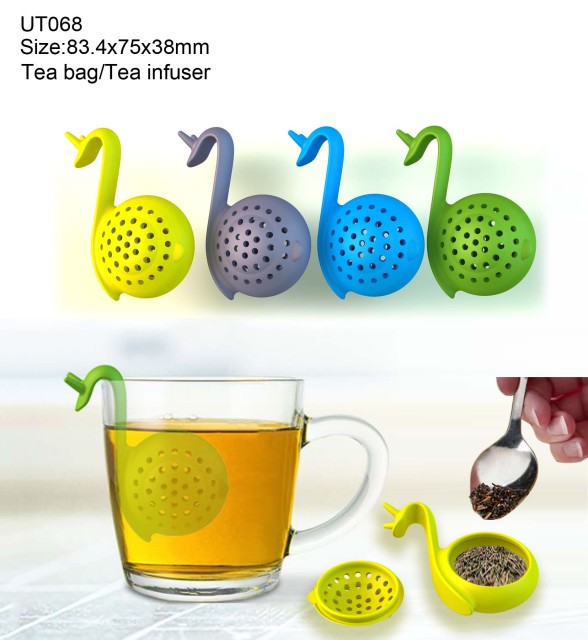 UT068 Snail Tea Bag | Silicone tea infuser