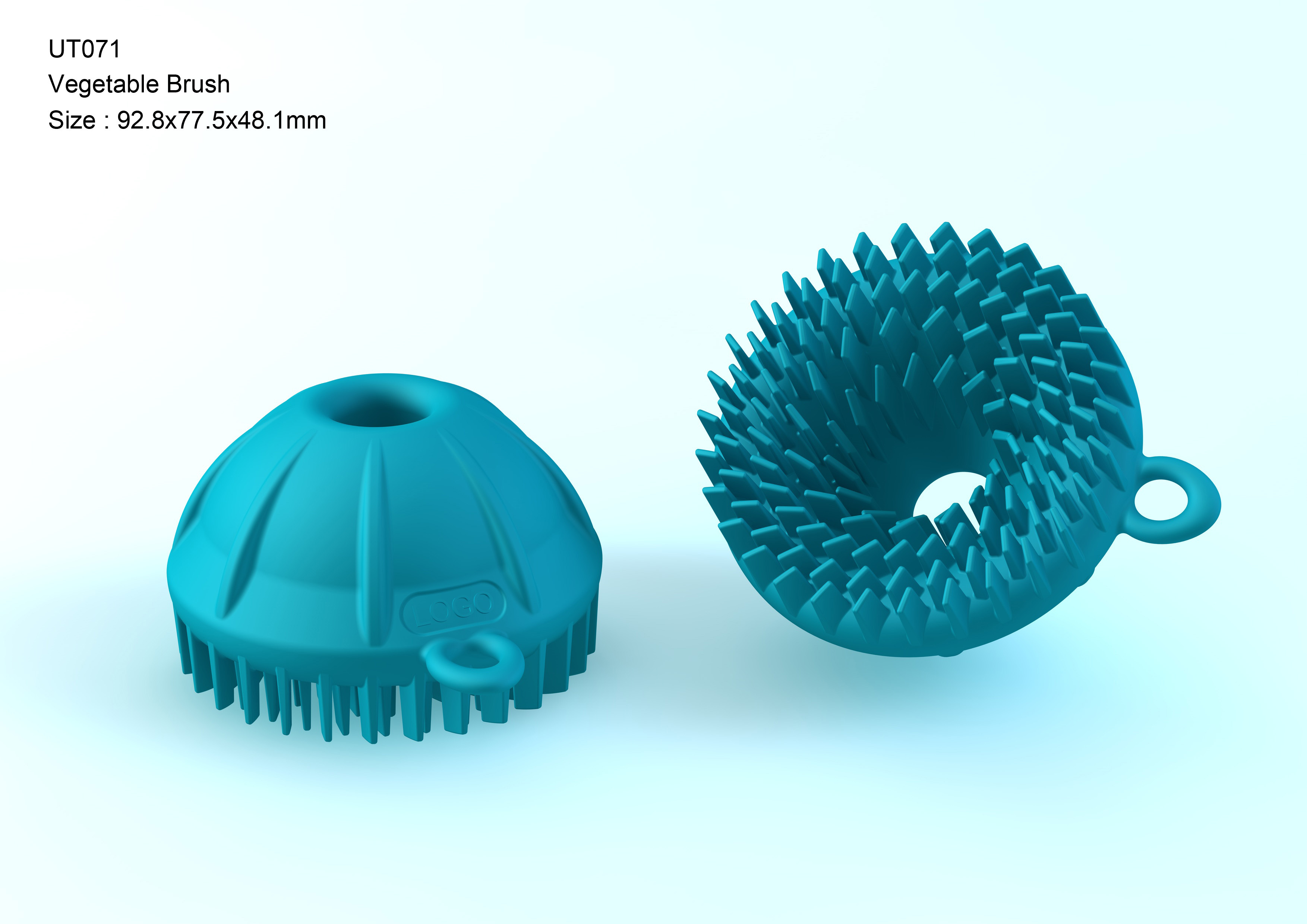 Silicone brush | UT071 Vegetable/fruit brush