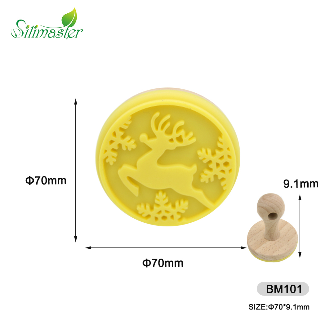 BM095-BM096-BM097-BM098-BM099-BM101-BM102-BM100-BM103 Christmas Cookie Stamp