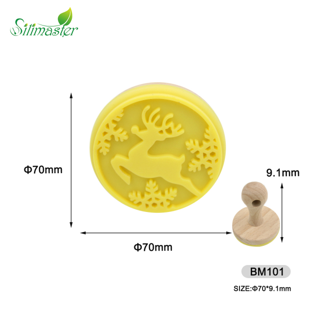 BM095-BM096-BM097-BM098-BM099-BM101-BM102-BM100-BM103 Christmas Cookie Stamp