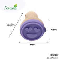 BM120-BM121-BM122-BM123-BM124-BM125-BM126-BM127 Emoji Stamp Cookie Stamp