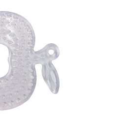 عضاضة سيليكون على شكل تفاحة BT005-1 | عضاضة سيليكون