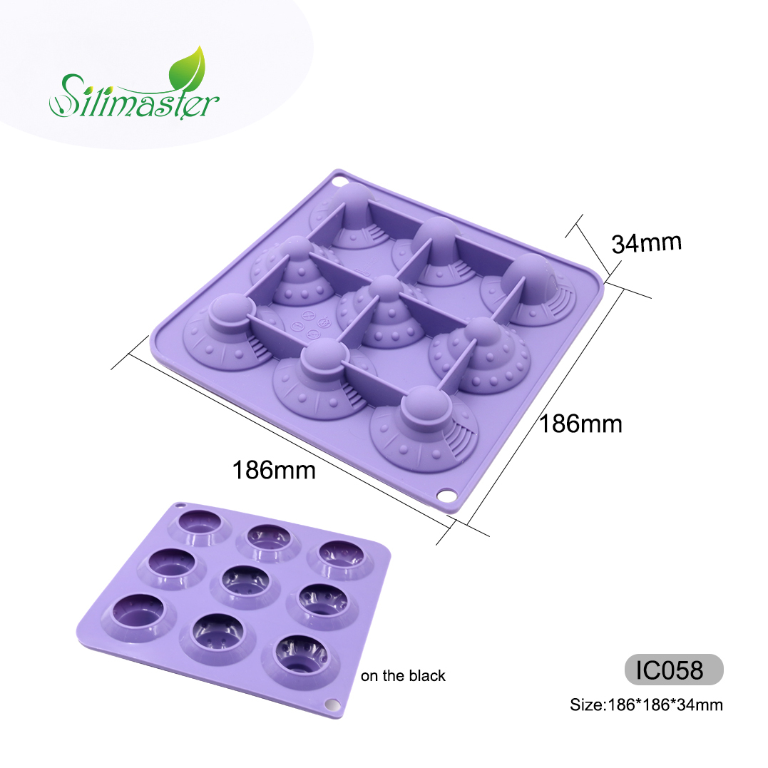 silicone ice cube tray | IC058 UFO Ice cube tray
