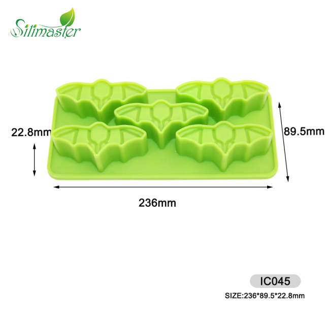 moule en silicone | Bac à glaçons en forme de chauve-souris IC045 (grand)