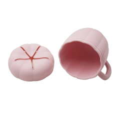 TT030 2 قطعة من أكواب الوجبات الخفيفة على شكل قرع | كوب سيليكون