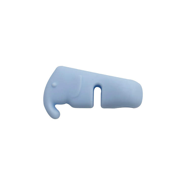TT069 Straw Holder in Elephant Shape  | Silicone straw holder