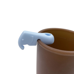 حامل القشة TT069 على شكل فيل | حامل القشة السيليكون