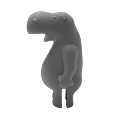 Porte-paille en forme d'hippopotame TT073 | Porte-paille en silicone