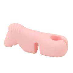 TT068 Straw Topper in Pony Shape  | Silicone straw topper