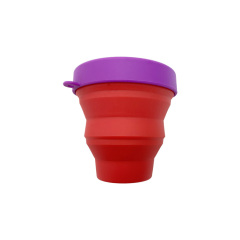 TT019 Silicone Foldable Cup | silicone cups with lids