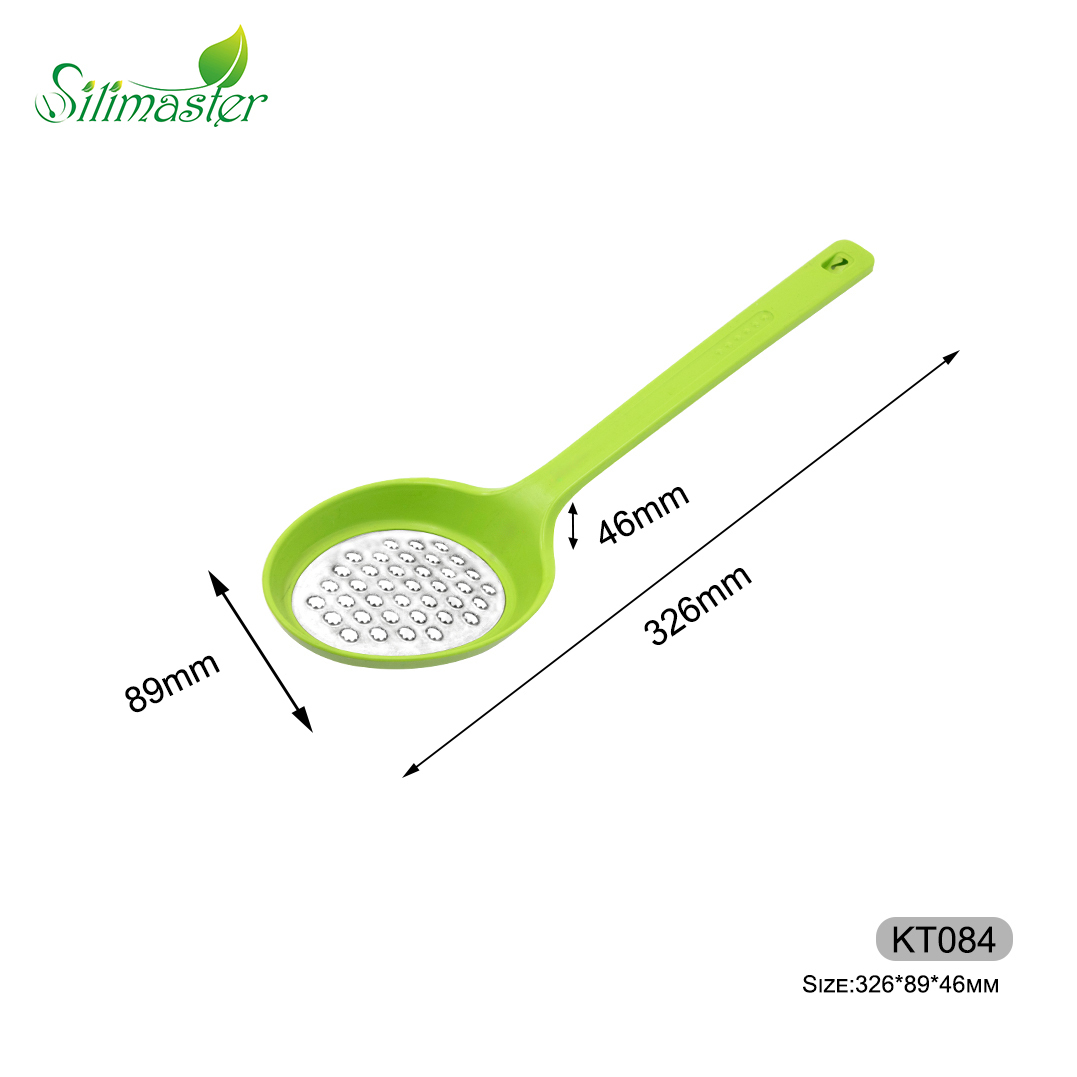 KT084 Grater Spoon | customized silicone spatula spoon