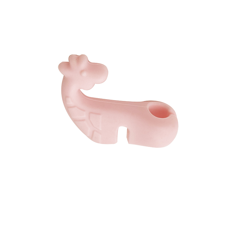 TT066 Straw Holder in Giraffe Shape | Silicone straw holder