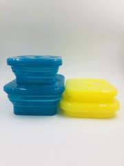 Silicone utensil set | SV017, SV018, SV019 Foldable Lunch Box Set