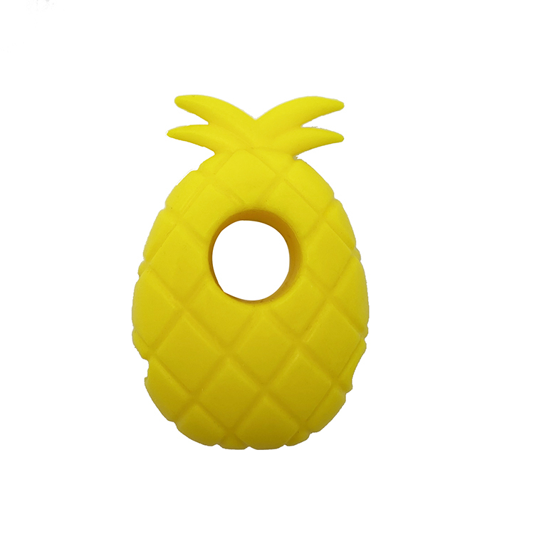 TT059 Straw Holder in Pieapple Shape | Silicone straw holder