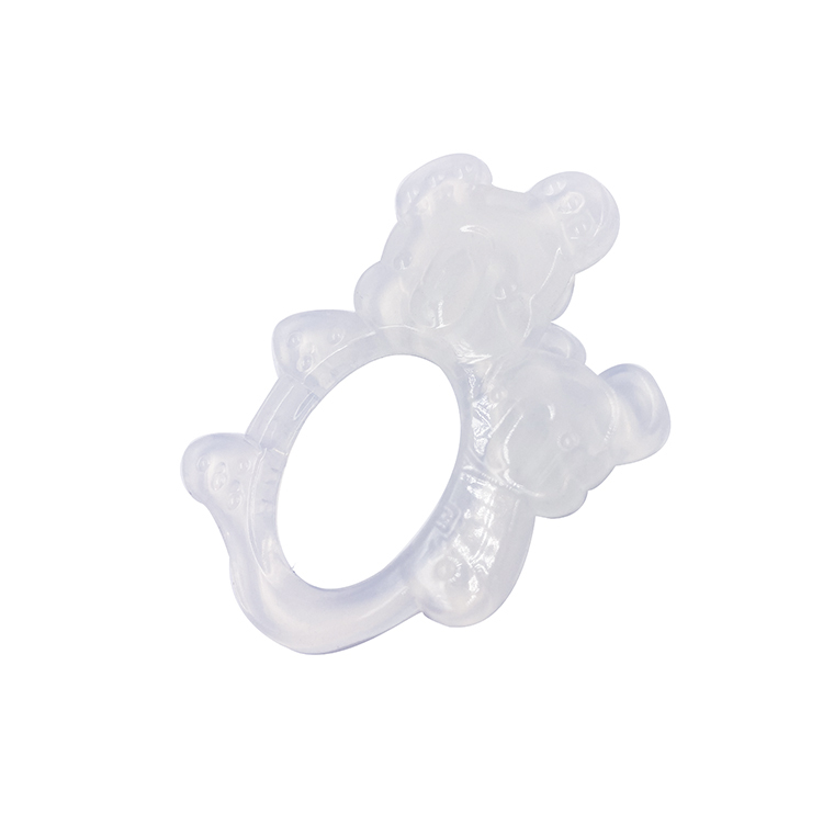 BT010 Bear Shape Silicone Teether | Silicone Teether