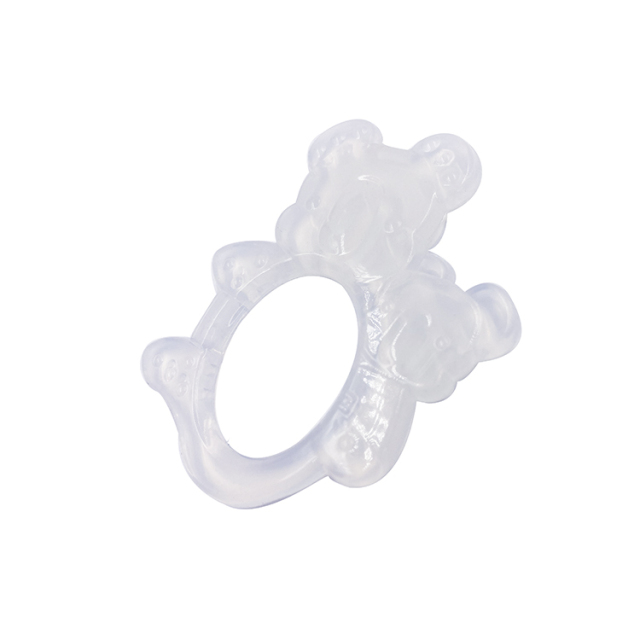 BT010 Anneau de dentition en silicone en forme d'ours | Anneau de dentition en silicone