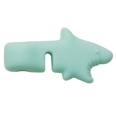 TT070 غطاء القش على شكل سمكة قرش | غطاء القش المصنوع من السيليكون