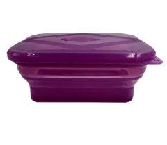 Silicone utensil set | SV017, SV018, SV019 Foldable Lunch Box Set