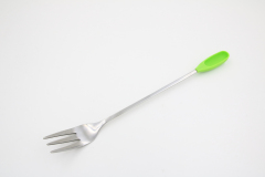 silicone cooking utensils fork | KT068-2 Two in One Spoon Fork