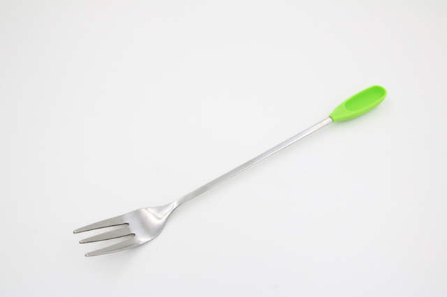 silicone cooking utensils fork | KT068-2 Two in One Spoon Fork