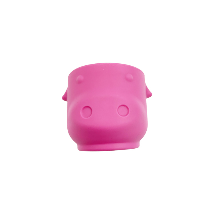 TT012 Pig Shape Silicone Drinking Cup | silicone cup