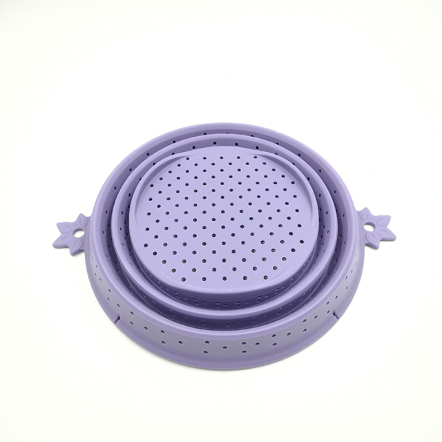 FF018 Foldable Colander(Small) | silicone colander