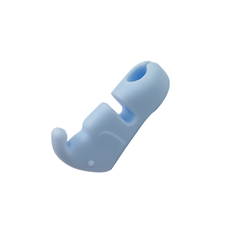 TT069 Straw Holder in Elephant Shape  | Silicone straw holder