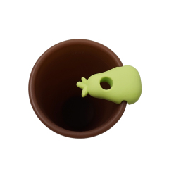 TT063 غطاء القش على شكل كمثرى | غطاء القش المصنوع من السيليكون