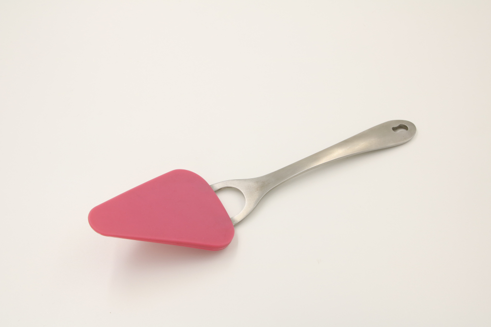 Spatule en silicone en forme de triangle KT013A