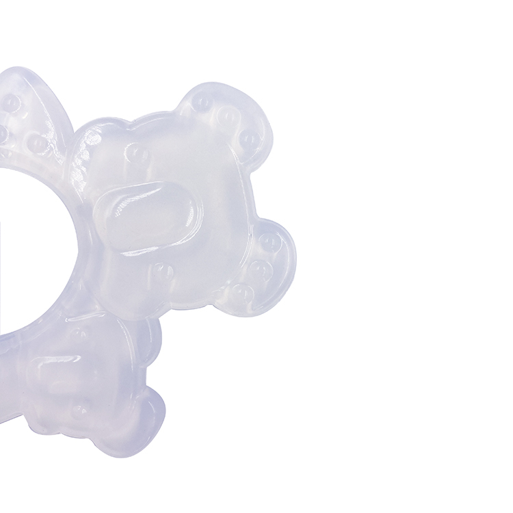 BT010 Bear Shape Silicone Teether | Silicone Teether