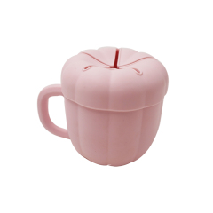 TT030 2 قطعة من أكواب الوجبات الخفيفة على شكل قرع | كوب سيليكون