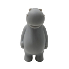 Porte-paille en forme d'hippopotame TT073 | Porte-paille en silicone