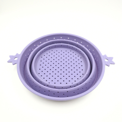 FF018 Foldable Colander(Small) | silicone colander