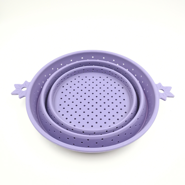 FF018 Foldable Colander(Small) | silicone colander