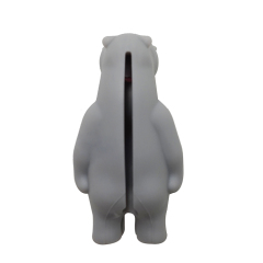 Porte-paille en forme d'hippopotame TT073 | Porte-paille en silicone