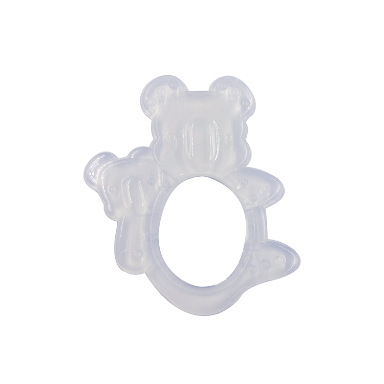 BT010 Bear Shape Silicone Teether | Silicone Teether