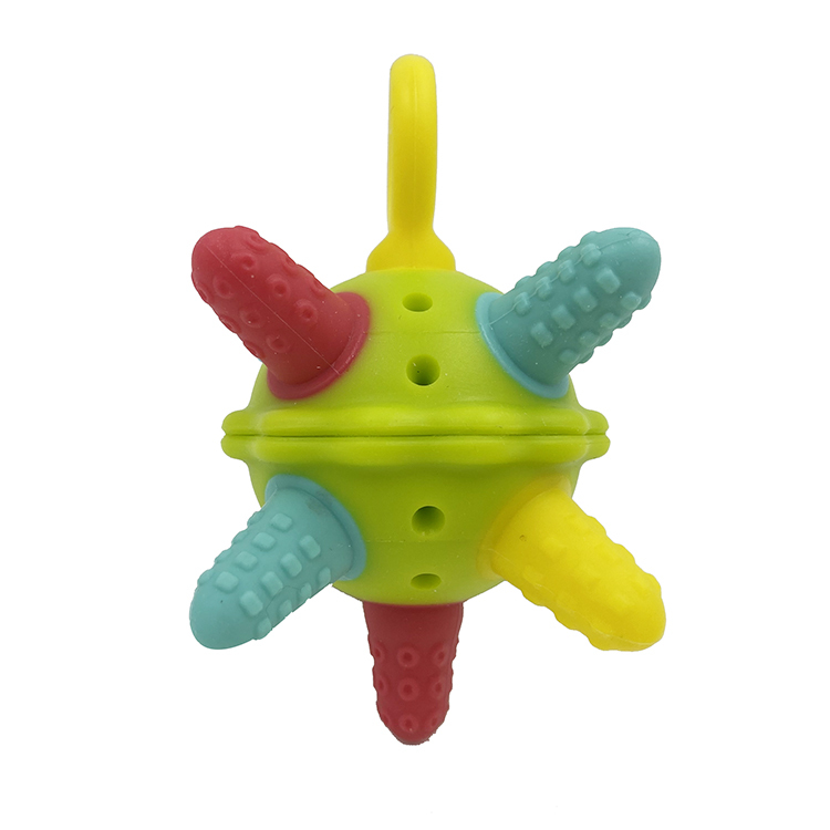 BT011-7 Upgraded Silicone teether ball(Big) | Silicone teether