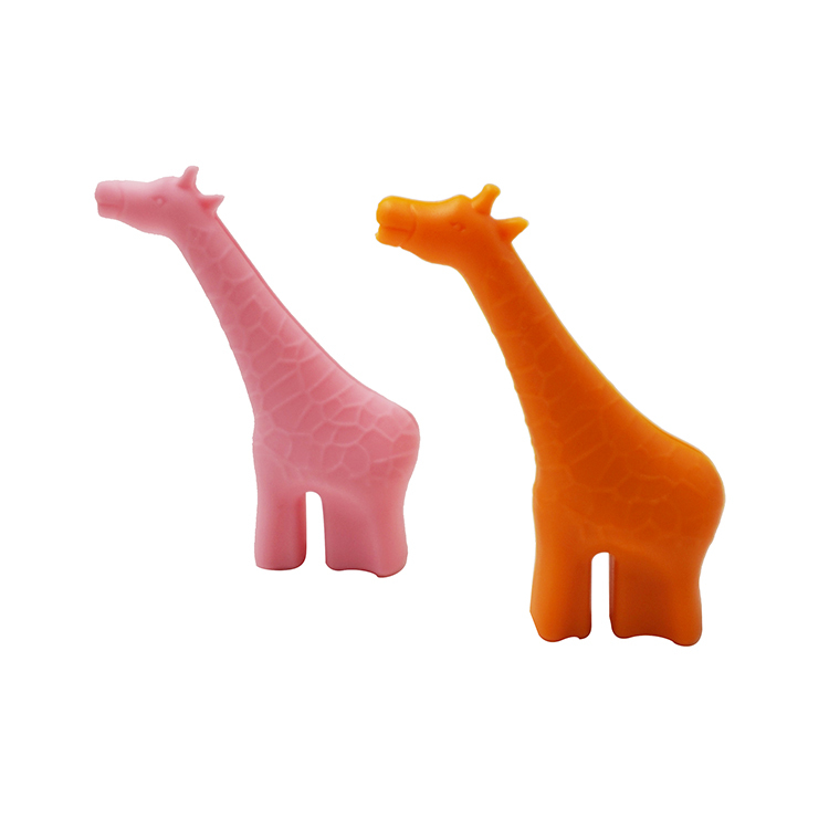 TT029 Giraffee Shape Straw Holder  | Silicone straw holder