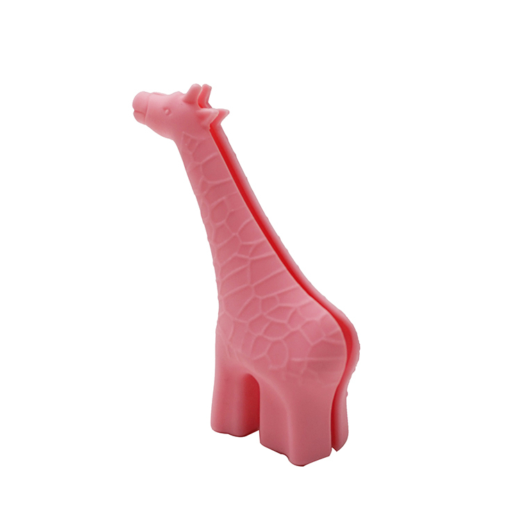 TT029 Giraffee Shape Straw Holder  | Silicone straw holder