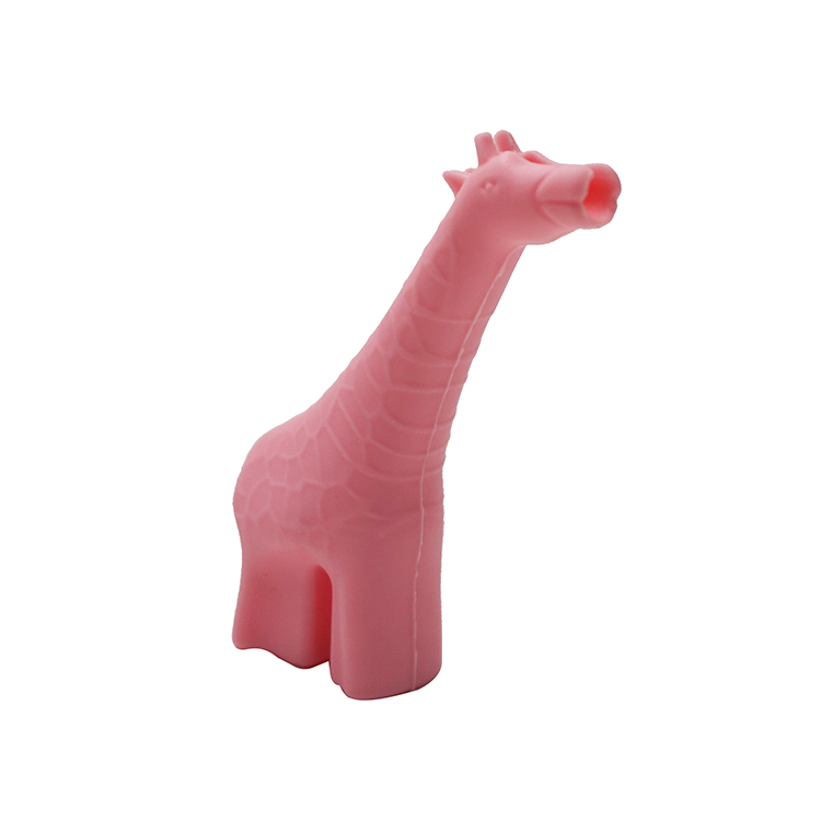 TT029 Giraffee Shape Straw Holder  | Silicone straw holder