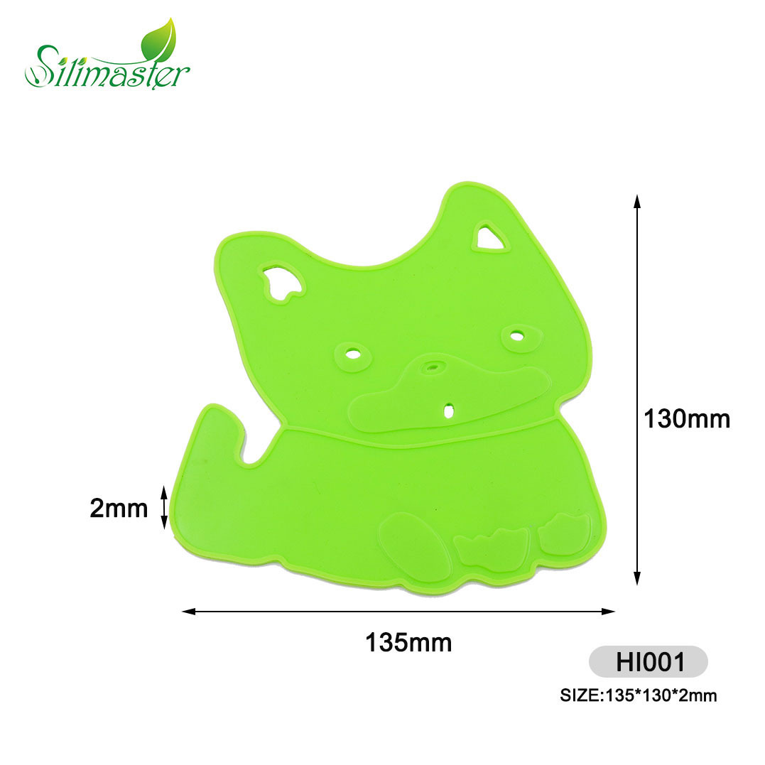 Tapis en forme de chat HI001 | tapis de cuisson en silicone