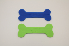 HI032 حامل ثلاثي على شكل عظمة | أشكال قوالب الثلج المصنوعة من السيليكون