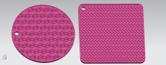 HI039 Square Mat/Oven Mitt | silicone baking mat