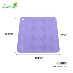 HI043 Square Mat/Oven Mitt | silicone baking mat